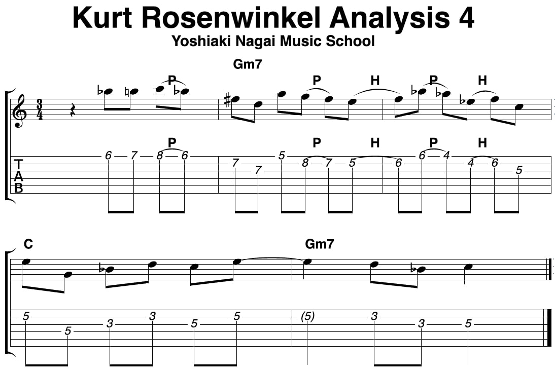 kurt-rosenwinkel,フレーズ,アドリブ,ジャズギター,分析