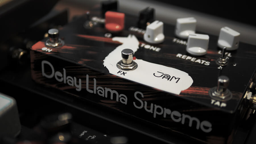 jam-pedals,delay-llama-supreme,lage-lund,ディレイ